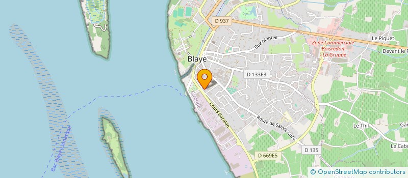 localisation de l'entreprise MONSIEUR DOMINIQUE LANFROID-NAZAC à BLAYE