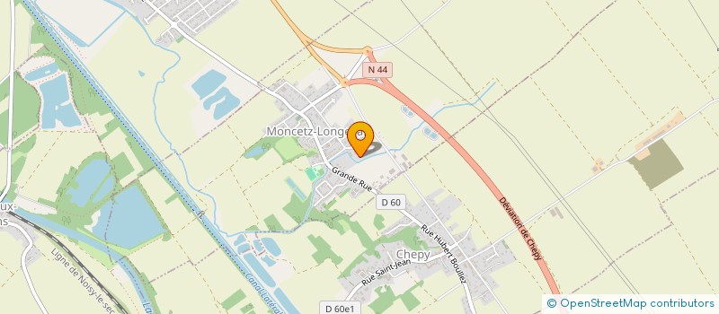 localisation de l'entreprise MONSIEUR DOMINIQUE LANG  MONCETZ-LONGEVAS