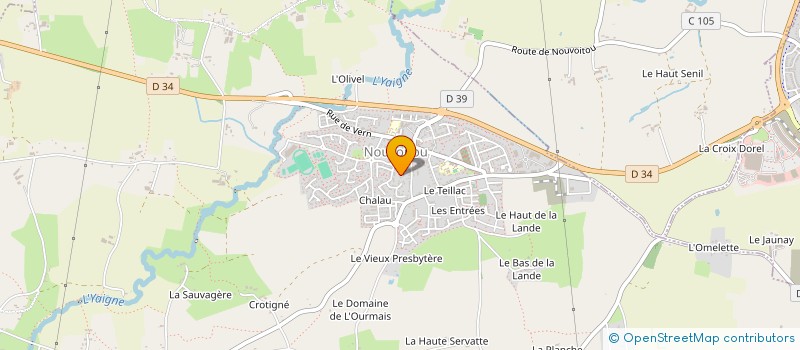 localisation de l'entreprise MONSIEUR DOMINIQUE LANGANNE  NOUVOITOU