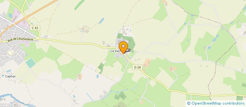 localisation de l'entreprise MONSIEUR DOMINIQUE LARJAUD  NUEIL-LES-AUBIERS