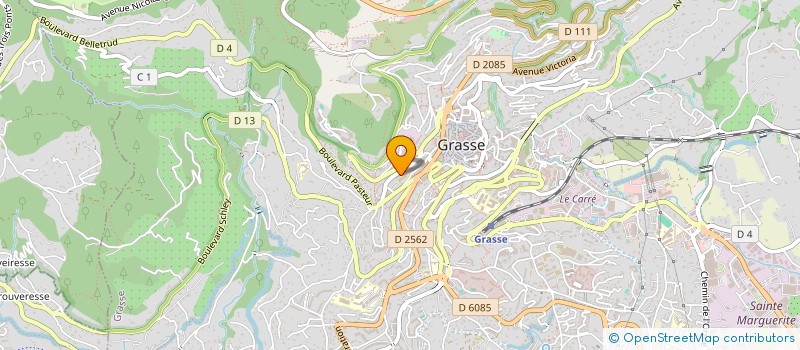 localisation de l'entreprise MONSIEUR DOMINIQUE LAROSE à GRASSE