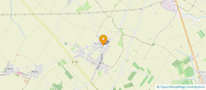 localisation de l'entreprise MONSIEUR DOMINIQUE LARUE  COUSSAY