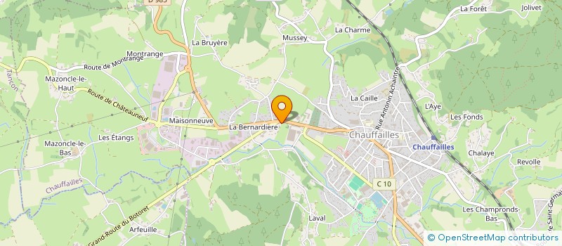 localisation de l'entreprise MONSIEUR DOMINIQUE LATHUILLIERE à CHAUFFAILLES
