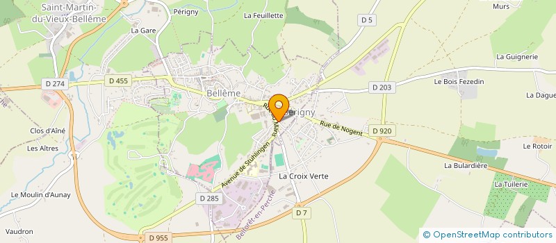 localisation de l'entreprise MONSIEUR DOMINIQUE LAUNAY à BELFORET-EN-PERCHE