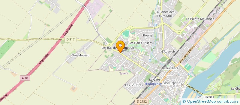 localisation de l'entreprise MONSIEUR DOMINIQUE LAUNAY à BEAUGENCY