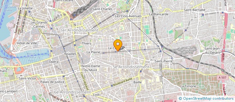 localisation de l'entreprise MONSIEUR DOMINIQUE LAURIA à MARSEILLE