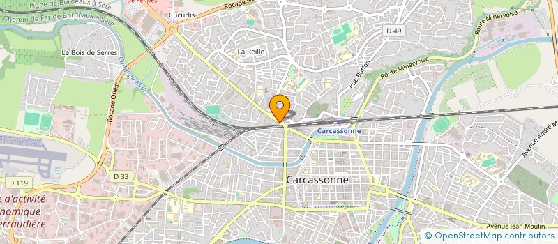 localisation de l'entreprise MONSIEUR DOMINIQUE LAUWAERT à CARCASSONNE