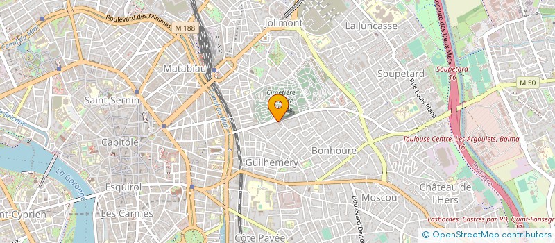 localisation de l'entreprise MONSIEUR DOMINIQUE LAVAL à TOULOUSE