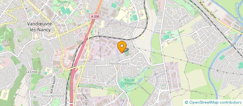 localisation de l'entreprise MONSIEUR DOMINIQUE LAVISSE  HEILLECOURT