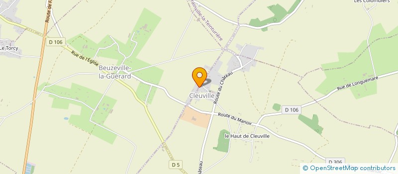 localisation de l'entreprise MONSIEUR DOMINIQUE LAVOINNE  CLEUVILLE