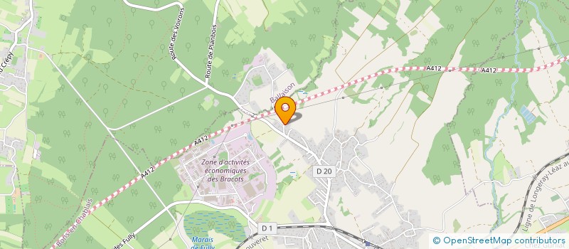 localisation de l'entreprise MONSIEUR DOMINIQUE LAVY  BONS-EN-CHABLAIS