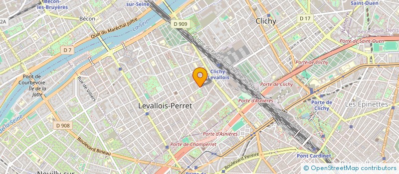 localisation de l'entreprise MONSIEUR DOMINIQUE LE BERRE à LEVALLOIS-PERRET