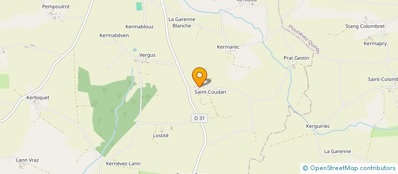 localisation de l'entreprise MONSIEUR DOMINIQUE LE BIHAN à KERGRIST-MOELOU