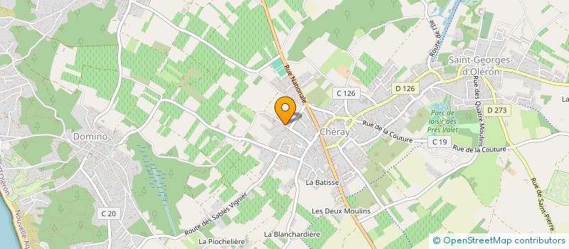 localisation de l'entreprise MONSIEUR DOMINIQUE LE BORGNE à SAINT-GEORGES-D'OLERON
