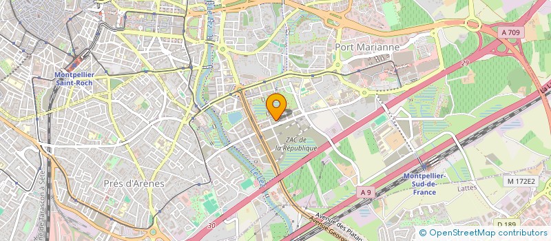 localisation de l'entreprise MONSIEUR DOMINIQUE LE BRETON à MONTPELLIER