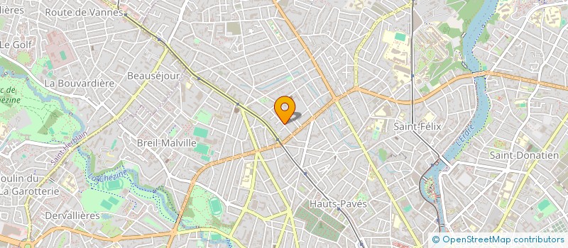 localisation de l'entreprise MONSIEUR DOMINIQUE LE BRUN à NANTES