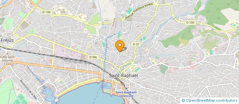 localisation de l'entreprise MONSIEUR DOMINIQUE LE CORRE à SAINT-RAPHAEL
