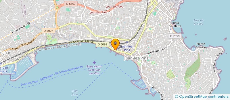 localisation de l'entreprise MONSIEUR DOMINIQUE LE GALLO à ANTIBES
