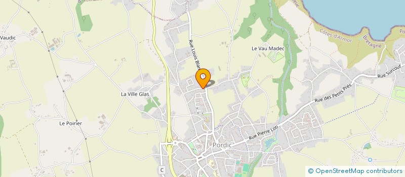 localisation de l'entreprise MONSIEUR DOMINIQUE LE LOUEDEC à PORDIC