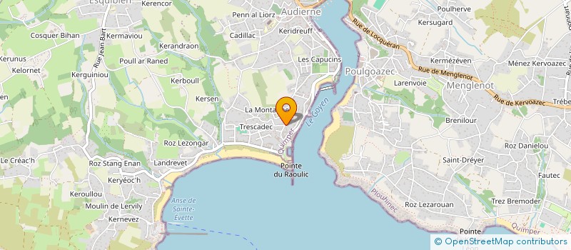 localisation de l'entreprise MONSIEUR DOMINIQUE LE PARC  AUDIERNE