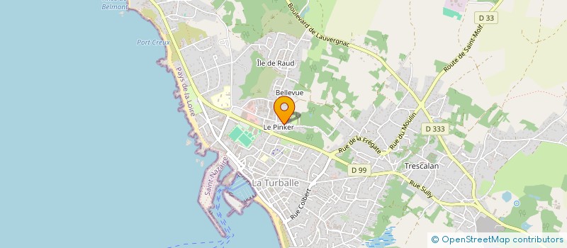 localisation de l'entreprise MONSIEUR DOMINIQUE LE RAY  LA TURBALLE