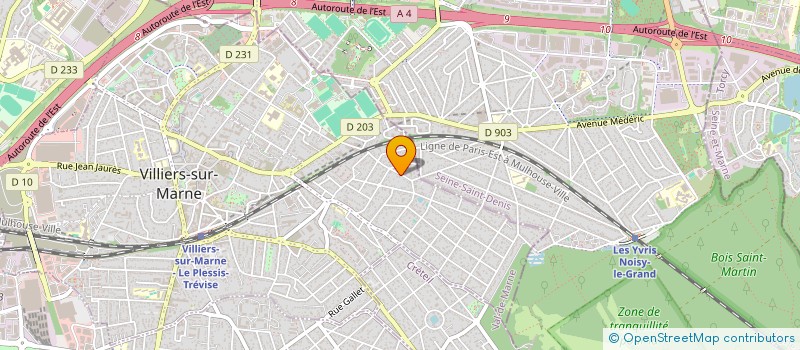 localisation de l'entreprise MONSIEUR DOMINIQUE LEAUVA à VILLIERS-SUR-MARNE