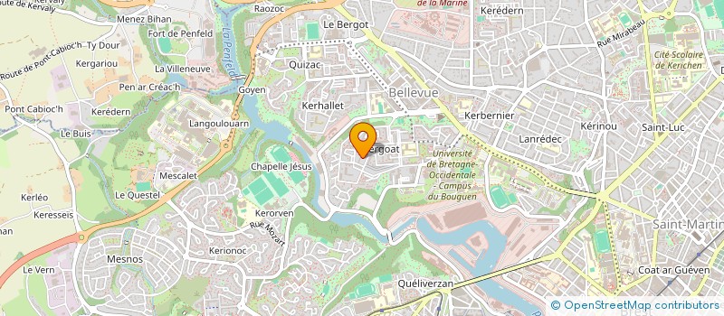 localisation de l'entreprise MONSIEUR DOMINIQUE LEBAS à BREST