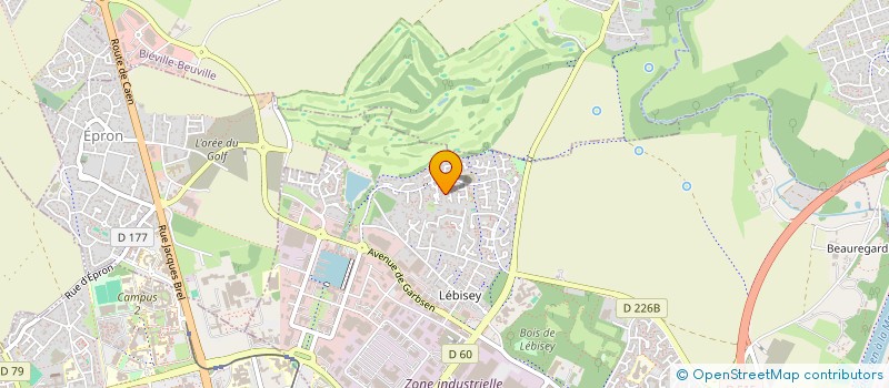 localisation de l'entreprise MONSIEUR DOMINIQUE LEBLANC à HEROUVILLE-SAINT-CLAIR