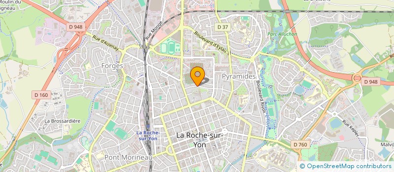 localisation de l'entreprise MONSIEUR DOMINIQUE LEBLANC à LA ROCHE-SUR-YON