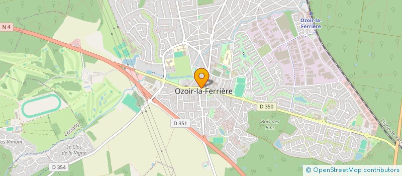 localisation de l'entreprise MONSIEUR DOMINIQUE LEBRETON à OZOIR-LA-FERRIERE
