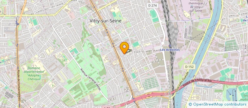 localisation de l'entreprise MONSIEUR DOMINIQUE LECAPRE à VITRY-SUR-SEINE
