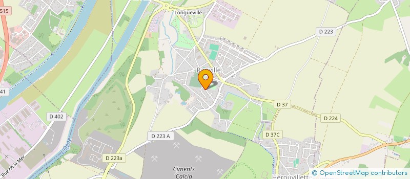 localisation de l'entreprise MONSIEUR DOMINIQUE LECHEVALLIER  RANVILLE