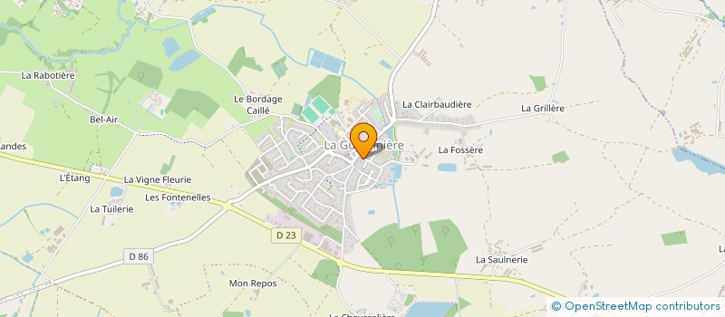localisation de l'entreprise MONSIEUR DOMINIQUE LECLAIR à MONTAIGU-VENDEE