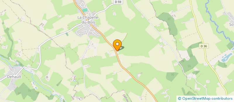 localisation de l'entreprise MONSIEUR DOMINIQUE LECLERC à PREVAL