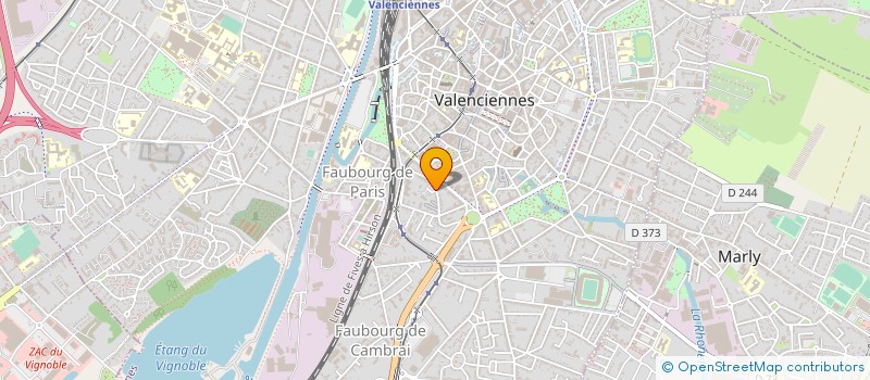 localisation de l'entreprise MONSIEUR DOMINIQUE LECLERCQ  VALENCIENNES