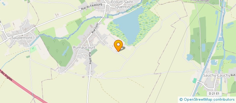 localisation de l'entreprise MONSIEUR DOMINIQUE LECLERCQ  SAINT-LEGER