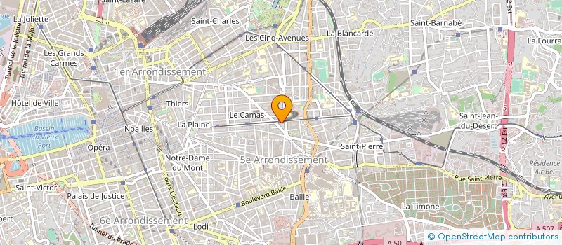 localisation de l'entreprise MONSIEUR DOMINIQUE LECOEUR à MARSEILLE