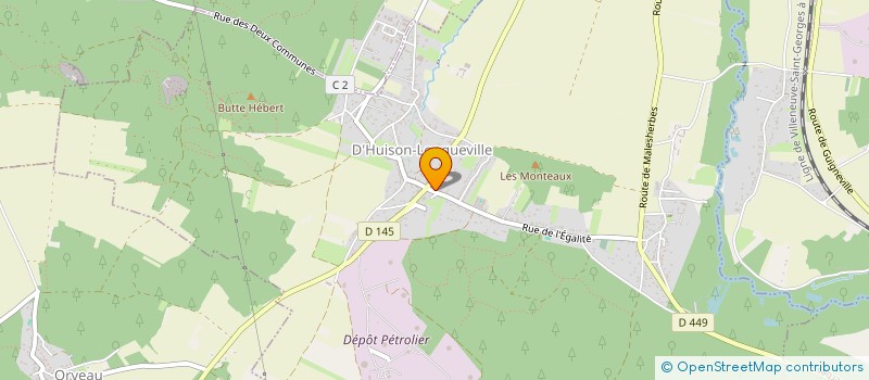 localisation de l'entreprise MONSIEUR DOMINIQUE LECOMTE à D'HUISON-LONGUEVILLE