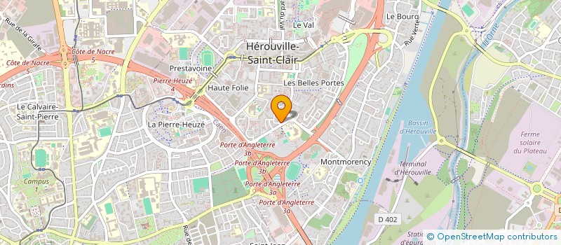 localisation de l'entreprise MONSIEUR DOMINIQUE LECOQ  HEROUVILLE SAINT CLAIR