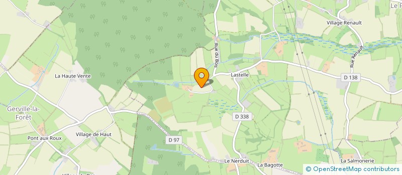 localisation de l'entreprise MONSIEUR DOMINIQUE LECOUSTEY  LE PLESSIS-LASTELLE