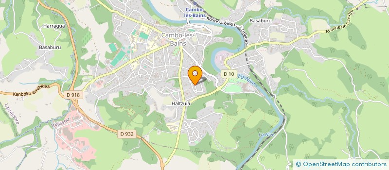 localisation de l'entreprise MONSIEUR DOMINIQUE LECUONA  CAMBO-LES-BAINS