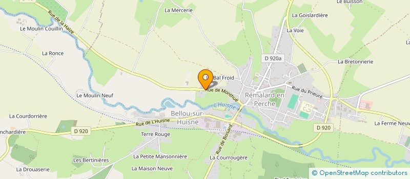 localisation de l'entreprise MONSIEUR DOMINIQUE LEDUC à REMALARD-EN-PERCHE
