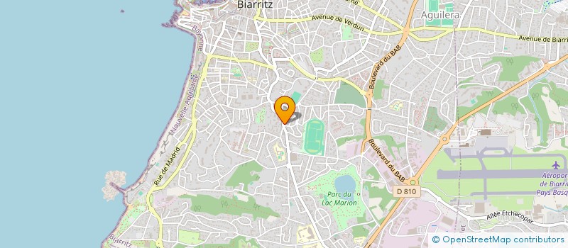 localisation de l'entreprise MONSIEUR DOMINIQUE LEFEBVRE à BIARRITZ