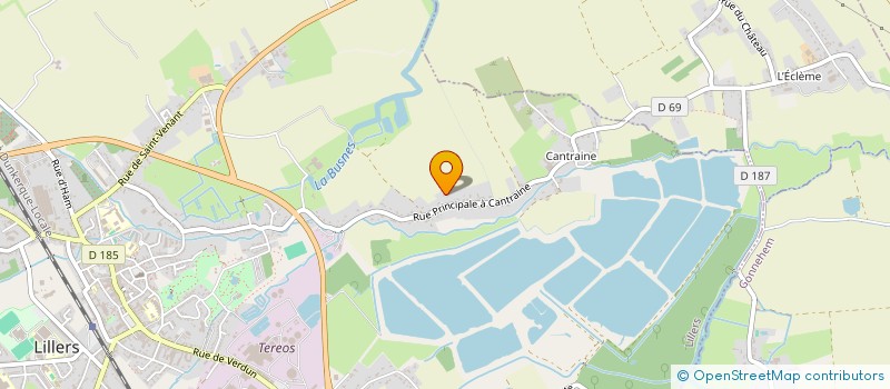 localisation de l'entreprise MONSIEUR DOMINIQUE LEFEBVRE  LILLERS