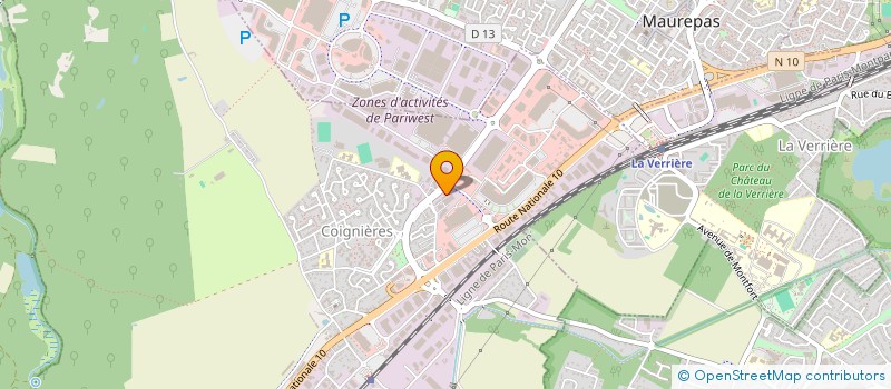 localisation de l'entreprise MONSIEUR DOMINIQUE LEFRANCOIS  COIGNIERES