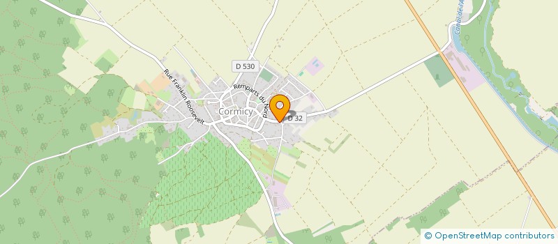 localisation de l'entreprise MONSIEUR DOMINIQUE LEMAL  CORMICY