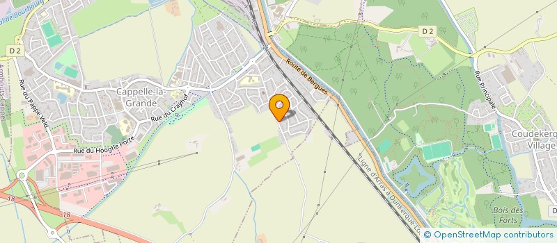 localisation de l'entreprise MONSIEUR DOMINIQUE LEMATTRE  CAPPELLE-LA-GRANDE