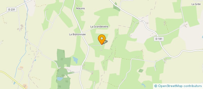 localisation de l'entreprise MONSIEUR DOMINIQUE LEMESLE à OMBREE D'ANJOU