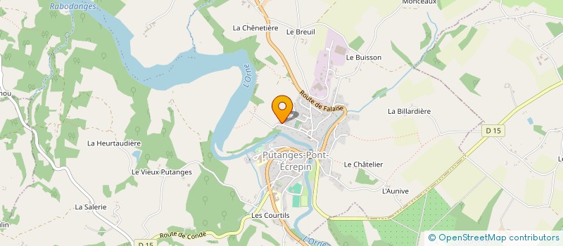 localisation de l'entreprise MONSIEUR DOMINIQUE LEMOINE à PUTANGES-LE-LAC