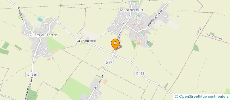 localisation de l'entreprise MONSIEUR DOMINIQUE LEMPEREUR à MONCHECOURT